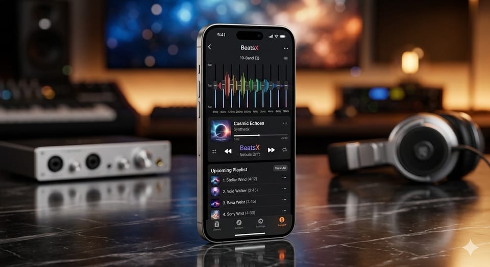 Stream your own music with BeatsX